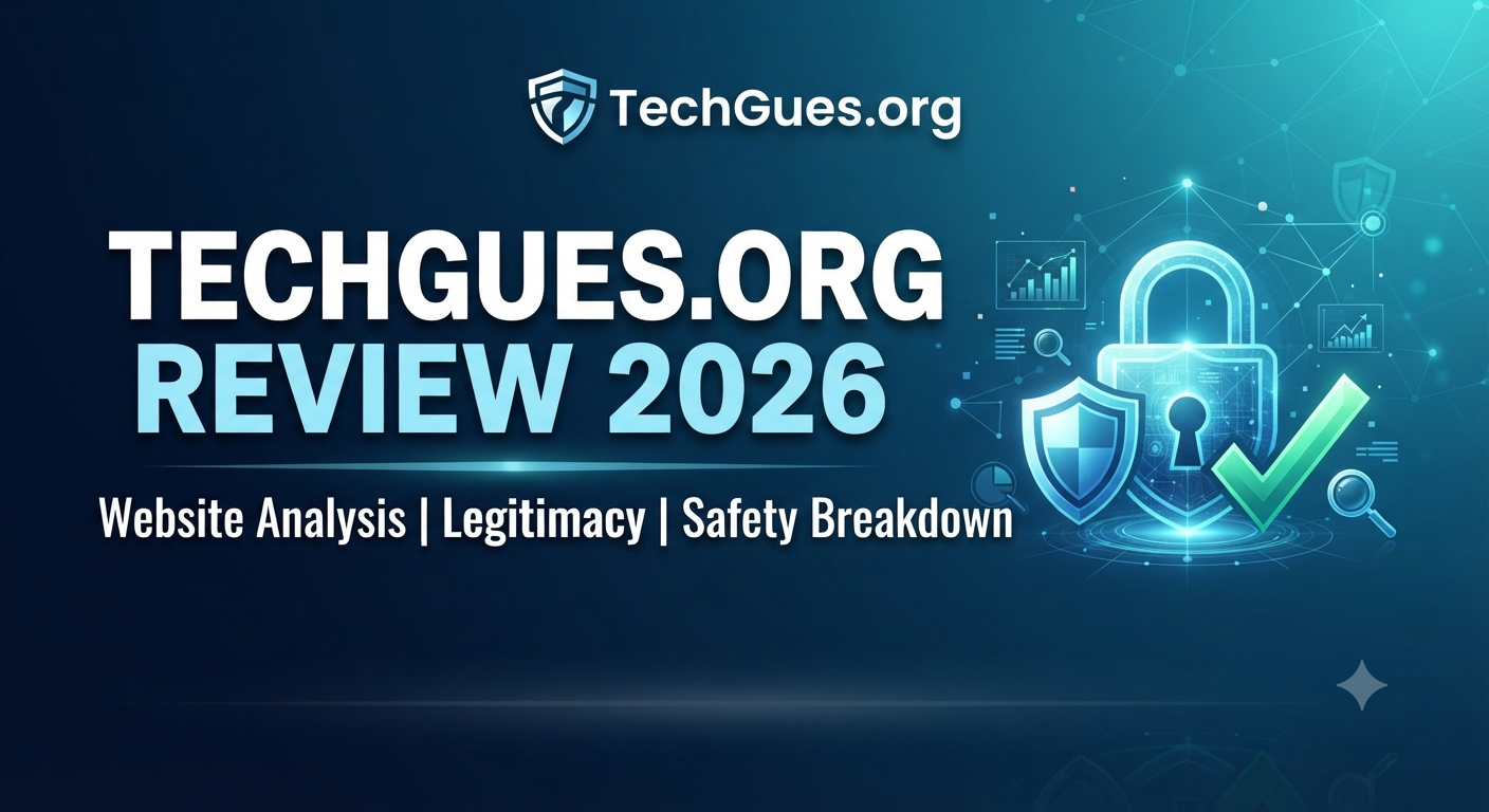TechGues.org Review 2026 website Analysis Legitimacy Safety Breakdown